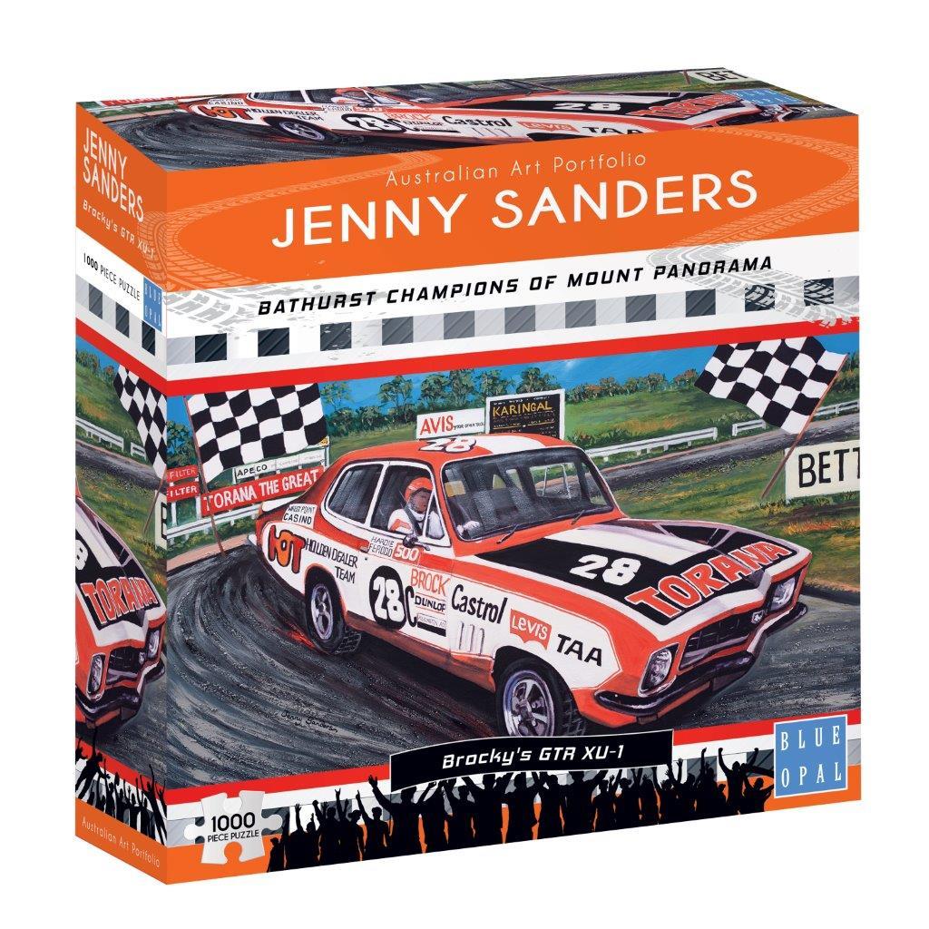 Jenny Sanders: Brockys GTR XU-1 1000pc (Blue Opal Puzzle)