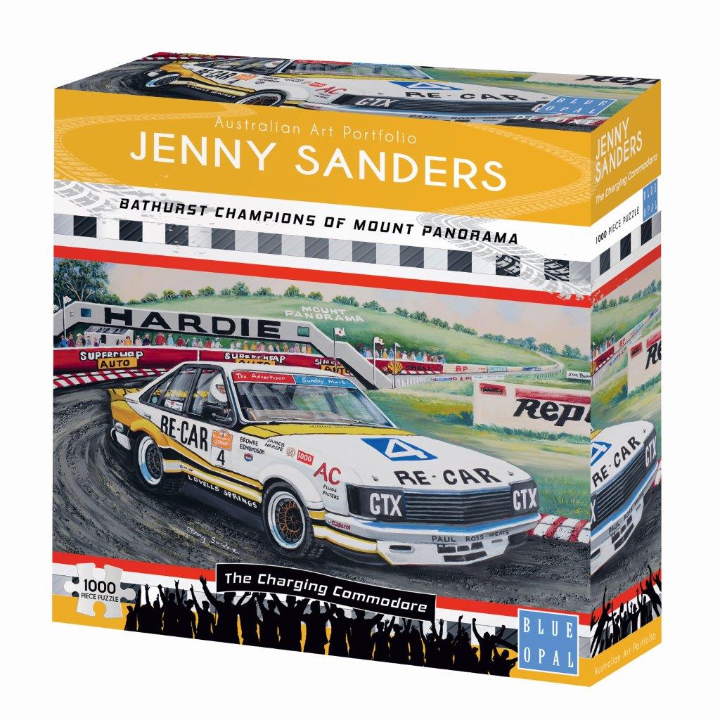 Jenny Sanders: The Charging Commodore 1000pc [Blue Opal Puzzle]