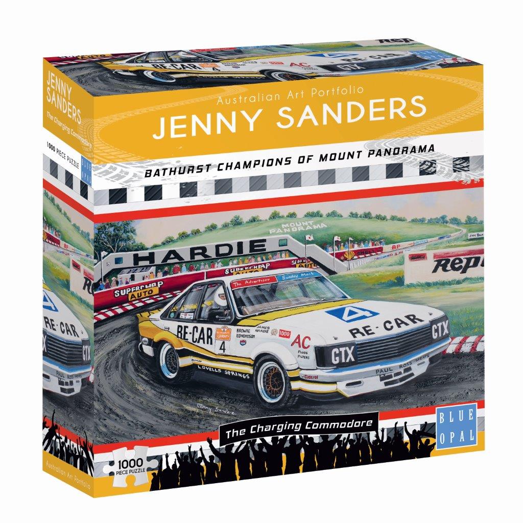 Jenny Sanders: The Charging Commodore 1000pc [Blue Opal Puzzle]