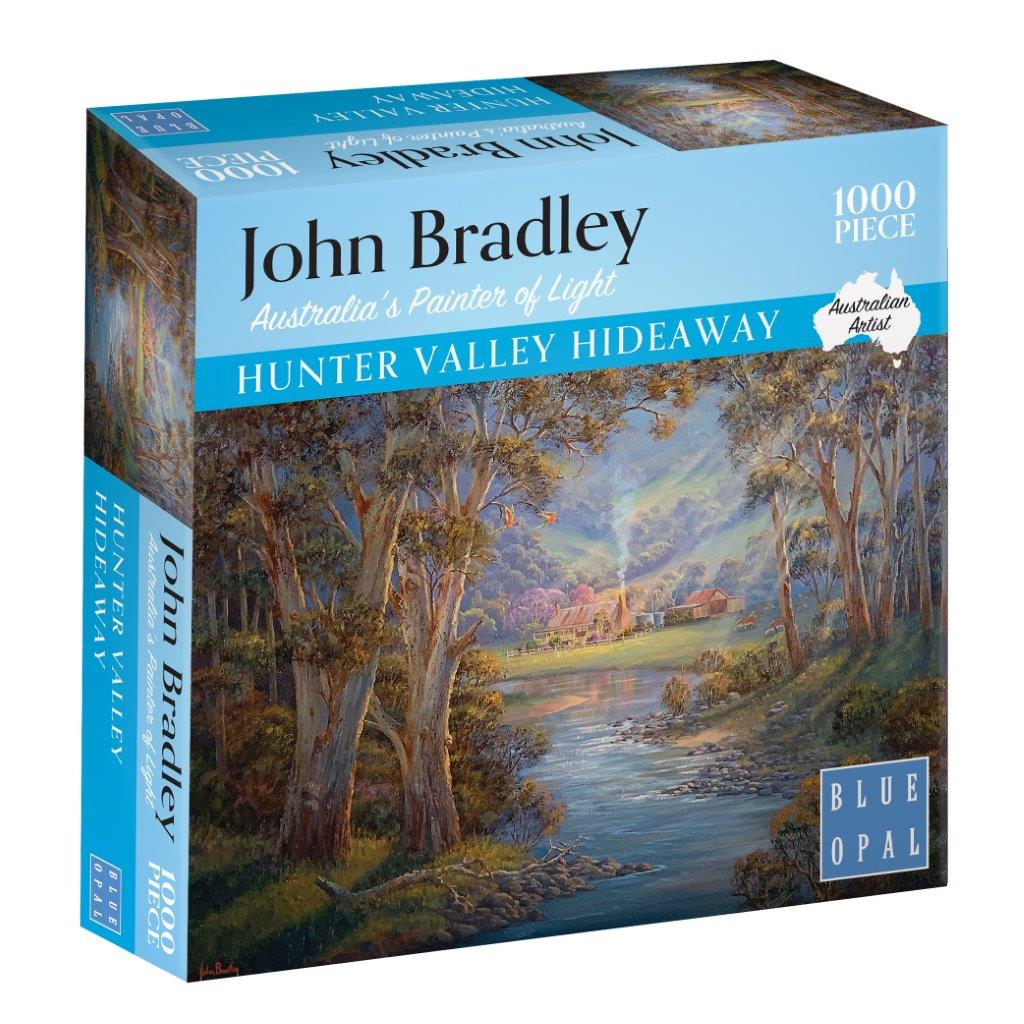 John Bradley: Hunter Valley Hideaway 1000pc (Blue Opal Deluxe Puzzles)