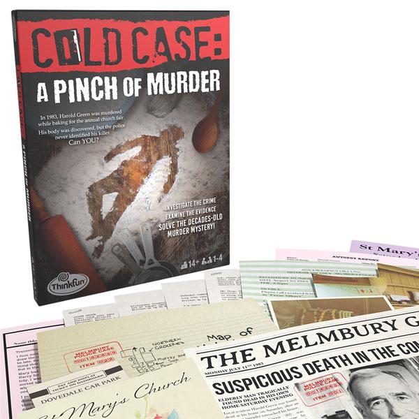 ThinkFun - Cold Case - A Pinch of Murder