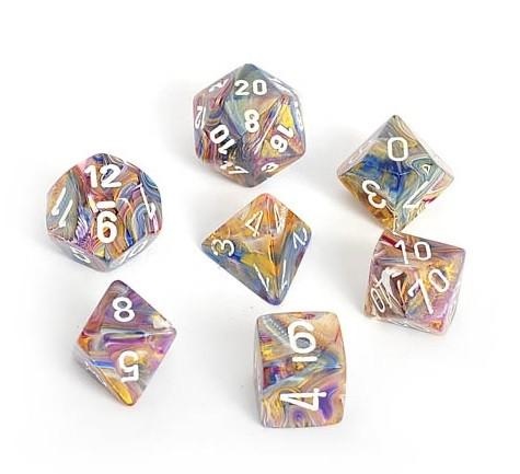 CHX 27440 Festive Carousel/white (Polyhedral 7-Die Set)