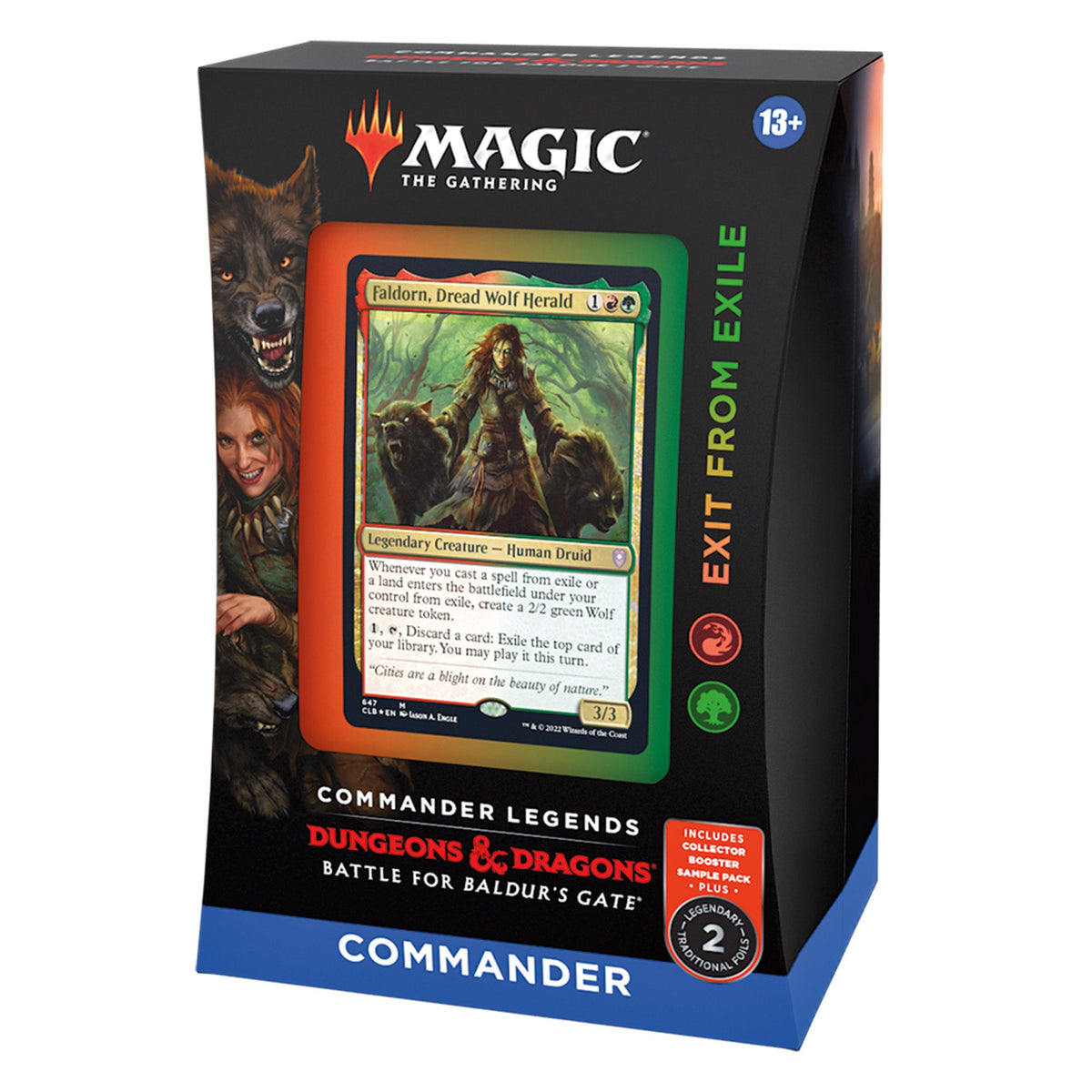 Magic the Gathering - Commander Legends: Battle for Baldur’s Gate (Commander Deck)