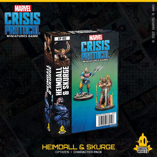 Heimdall & Skurge (Marvel Crisis Protocol Miniatures Game)