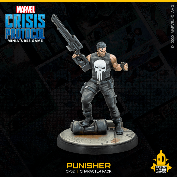 Punisher and Taskmaster (Marvel Crisis Protocol Miniatures Game)