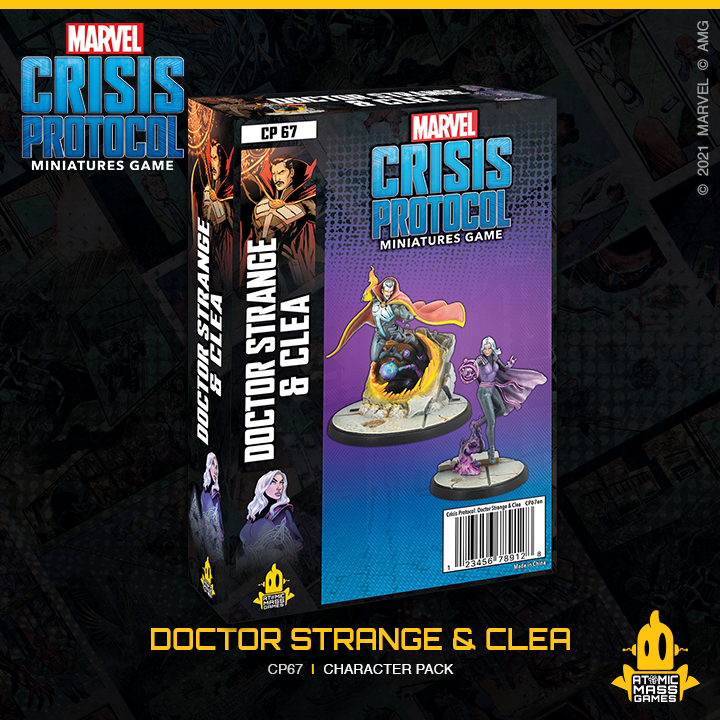 Doctor Strange & Clea (Marvel Crisis Protocol Miniatures Game)