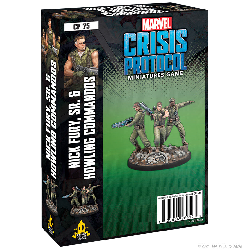 Nick Fury, SR. &amp; Howling Commandos (Marvel Crisis Protocol)