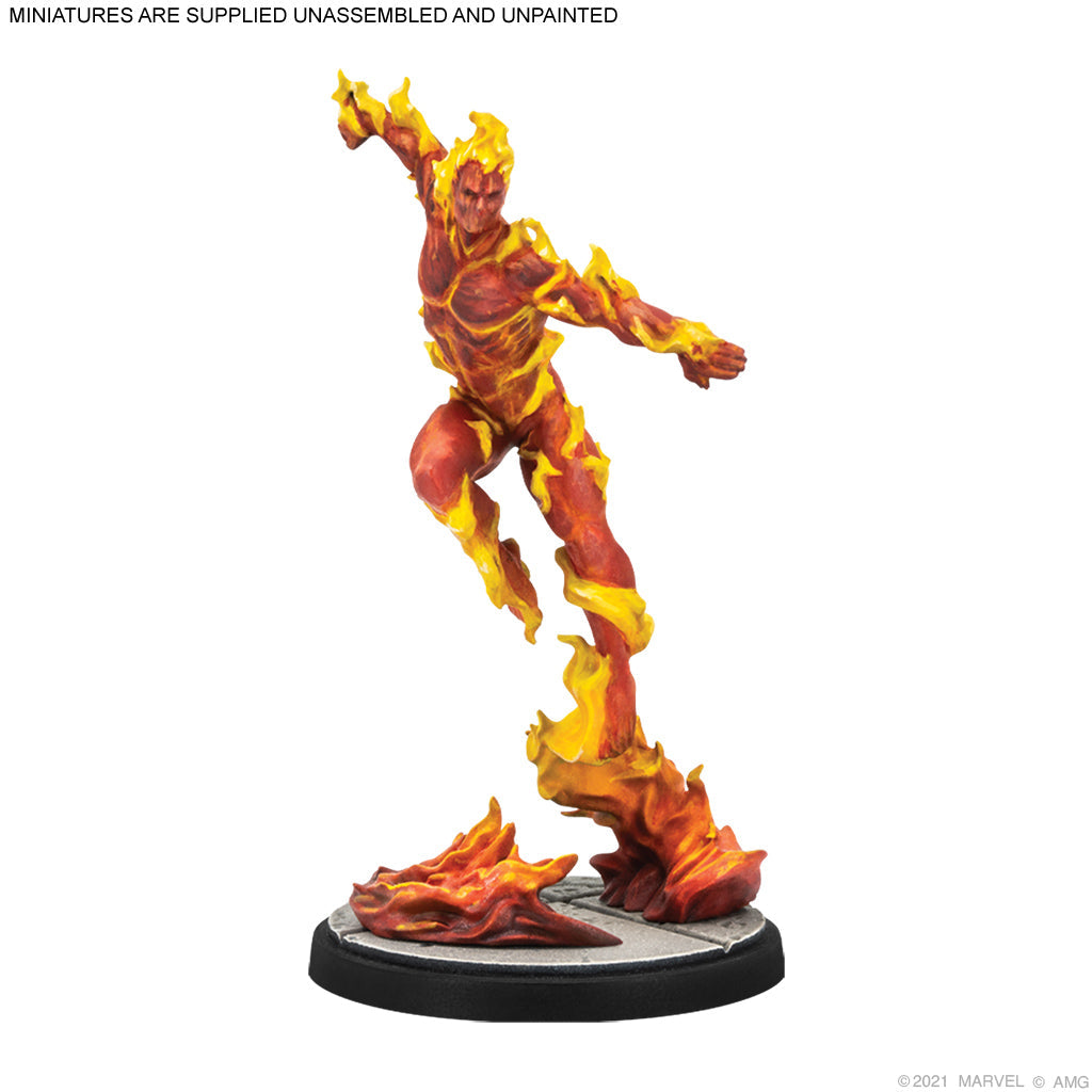 Captain America &amp; The Original Human Torch (Marvel Crisis Protocol)