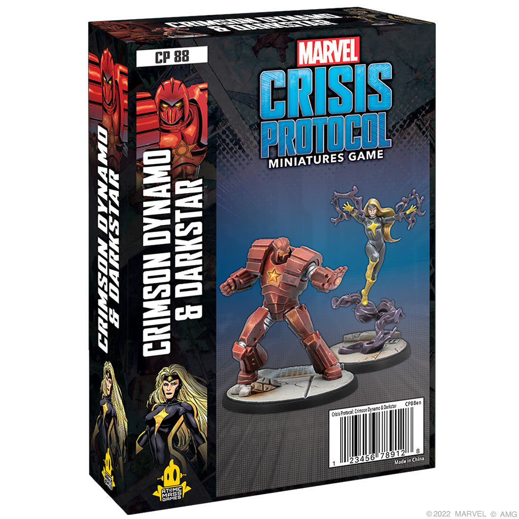 Crimson Dynamo &amp; Dark Star (Marvel Crisis Protocol)