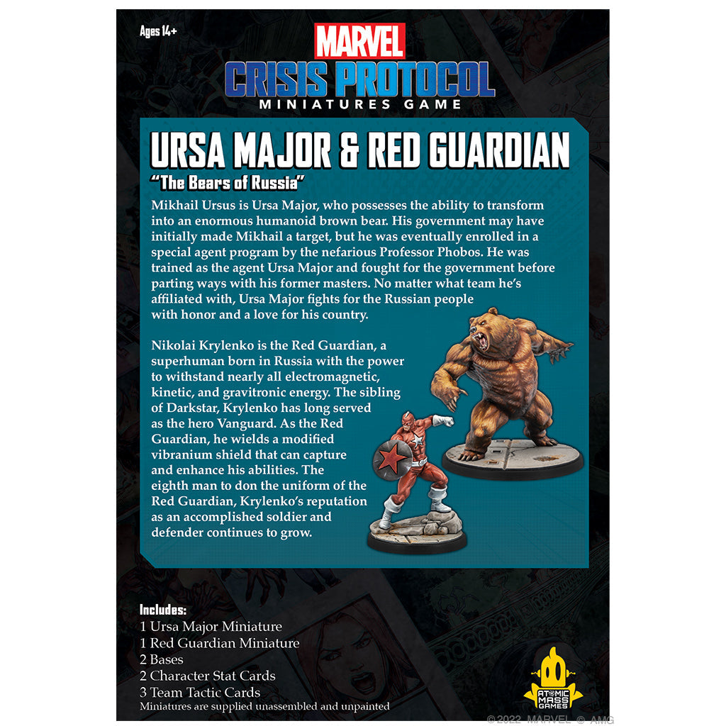 Ursa Major &amp; Red Guardian (Marvel Crisis Protocol)