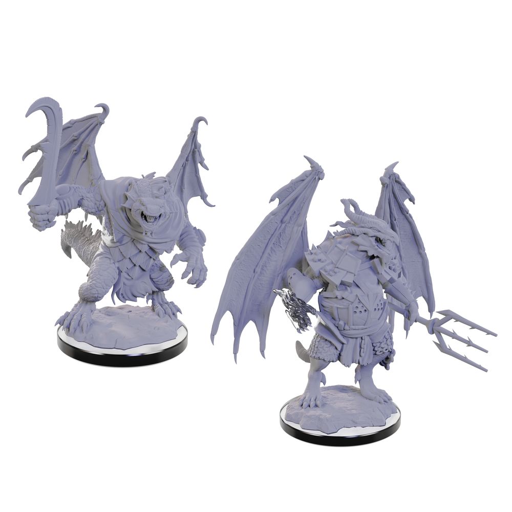 Draconian Mage &amp; Foot Soldier [D&amp;D Nolzur&#39;s Marvelous Miniatures]