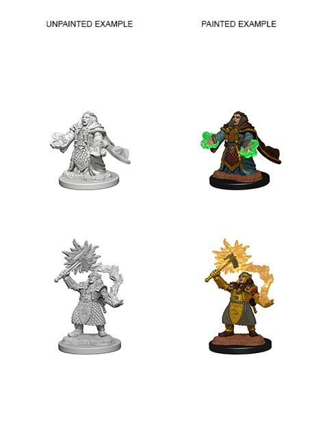 D&amp;D - Dwarf Female Cleric (Nolzurs Marvelous Unpainted Miniatures)