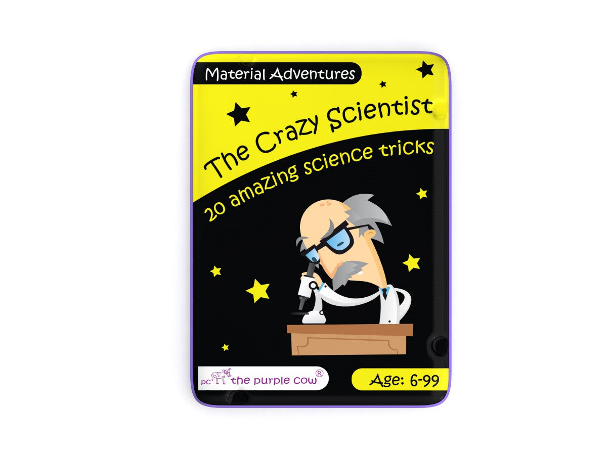 Material Adventures - The Crazy Scientist Science Tricks [The Purple Cow]
