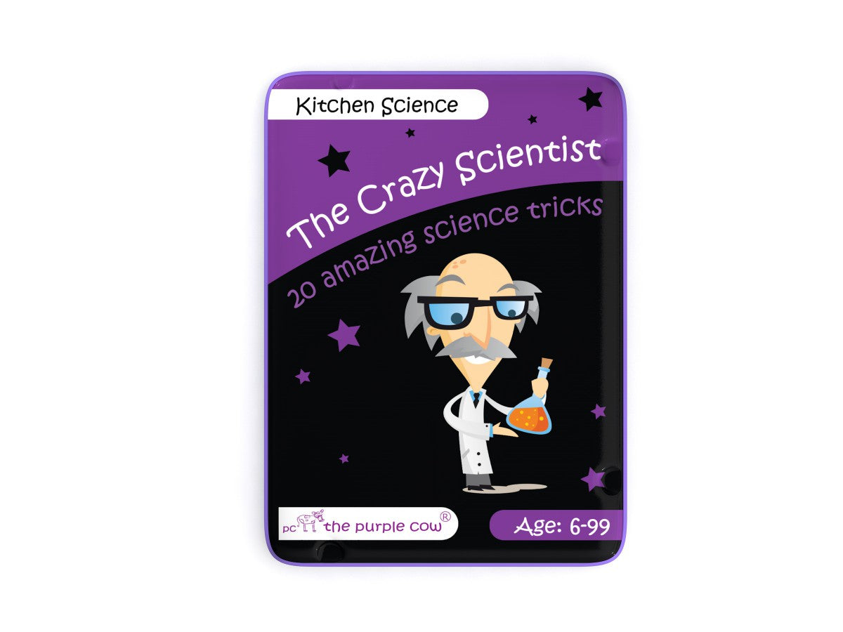 Kitchen Science - The Crazy Scientist Science Tricks [The Purple Cow]