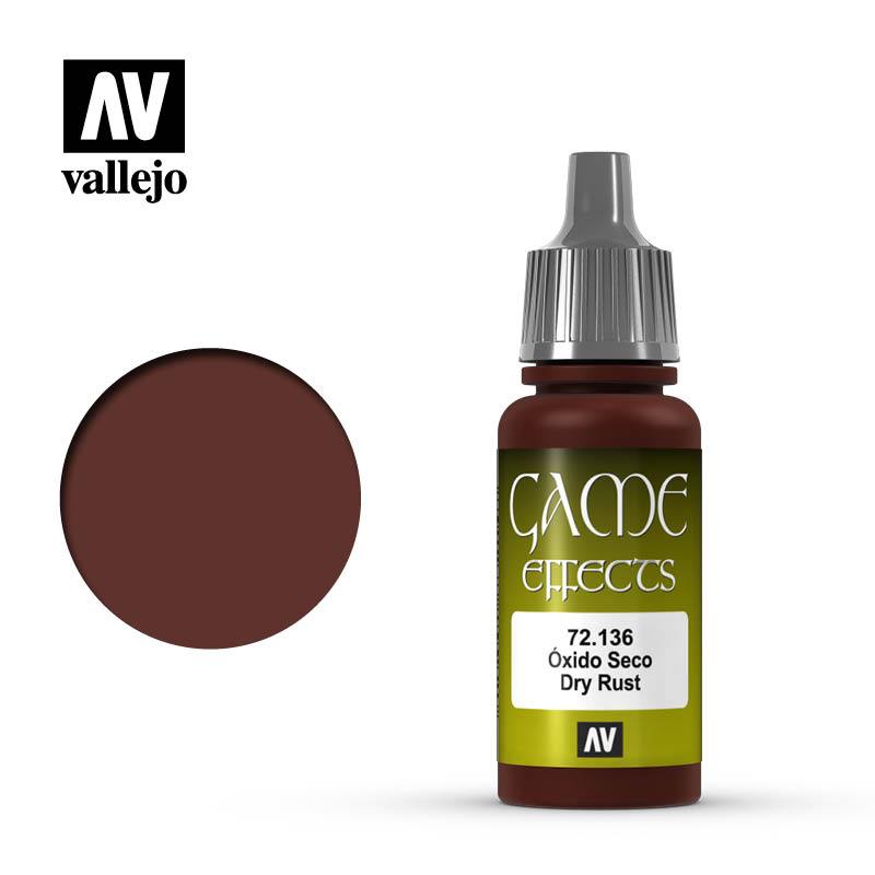 Vallejo Game Colour Effects Dry Rust 17 ml
