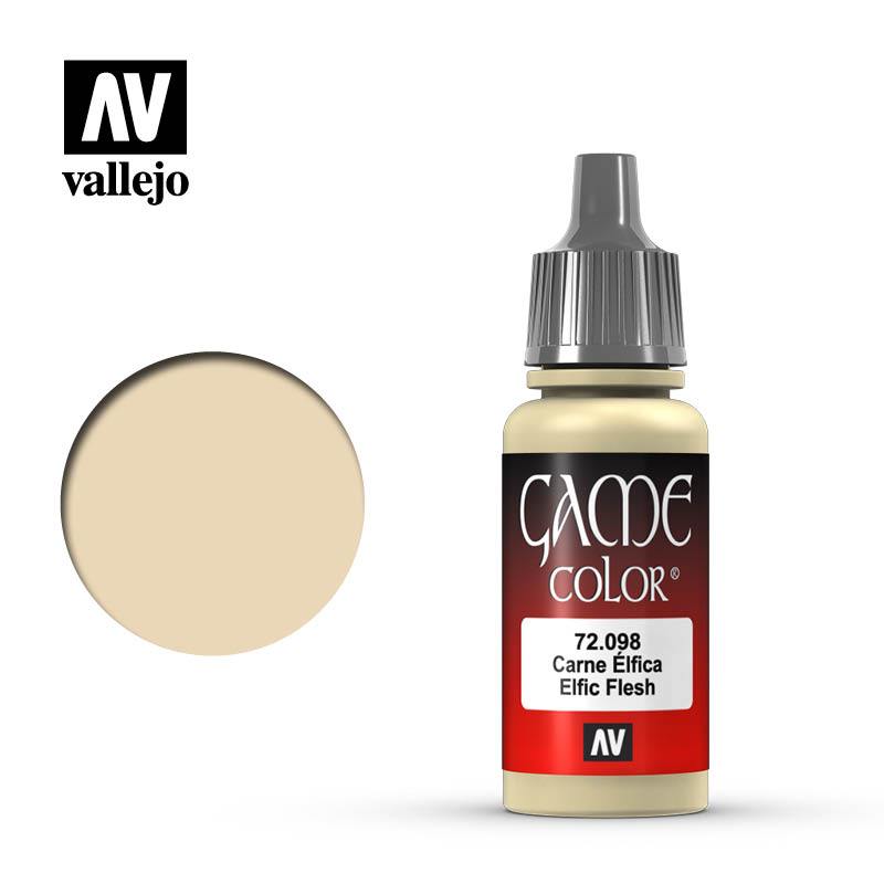 Vallejo Game Colour Elfic Flesh 17 ml