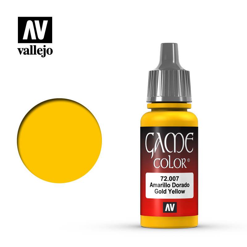 Vallejo Game Colour Gold Yellow 17 ml