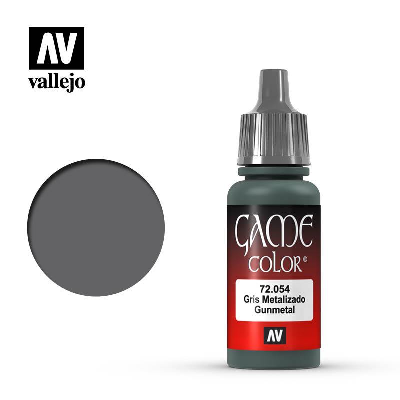 Vallejo Game Colour Gunmetal 17 ml