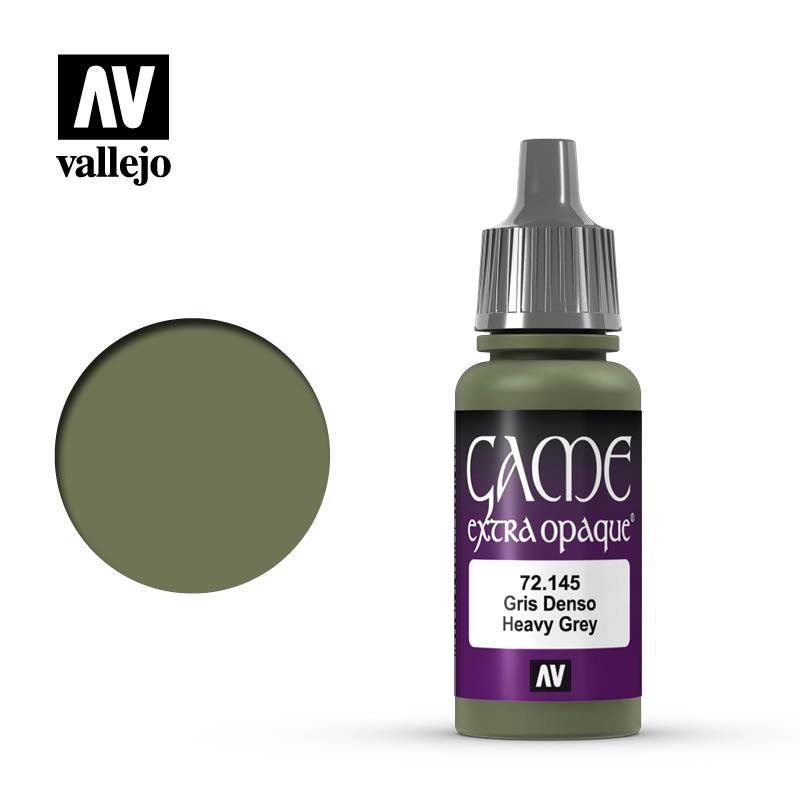 Vallejo Game Colour Extra Opaque Heavy Grey 17 ml