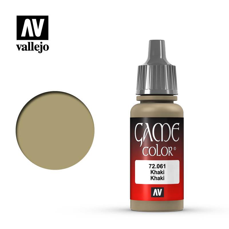 Vallejo Game Colour Khaki 17 ml