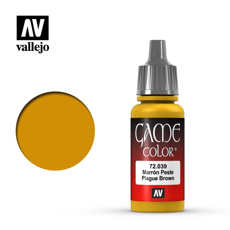 Vallejo Game Colour Plague Brown 17 ml