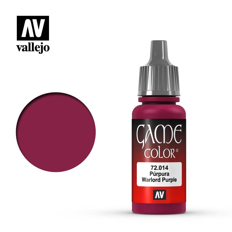 Vallejo Game Colour Warlord Purple 17 ml