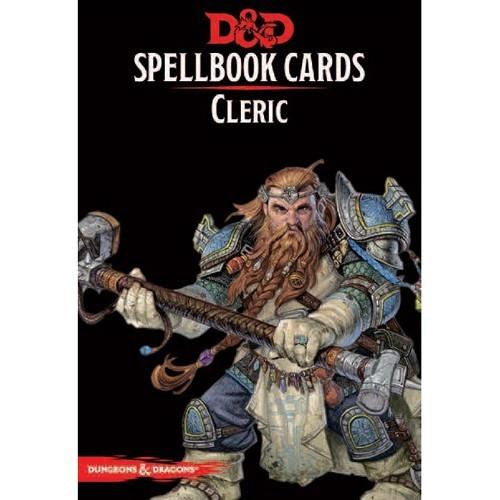 D&D Spellbook Cards - Cleric Deck (149 Cards)