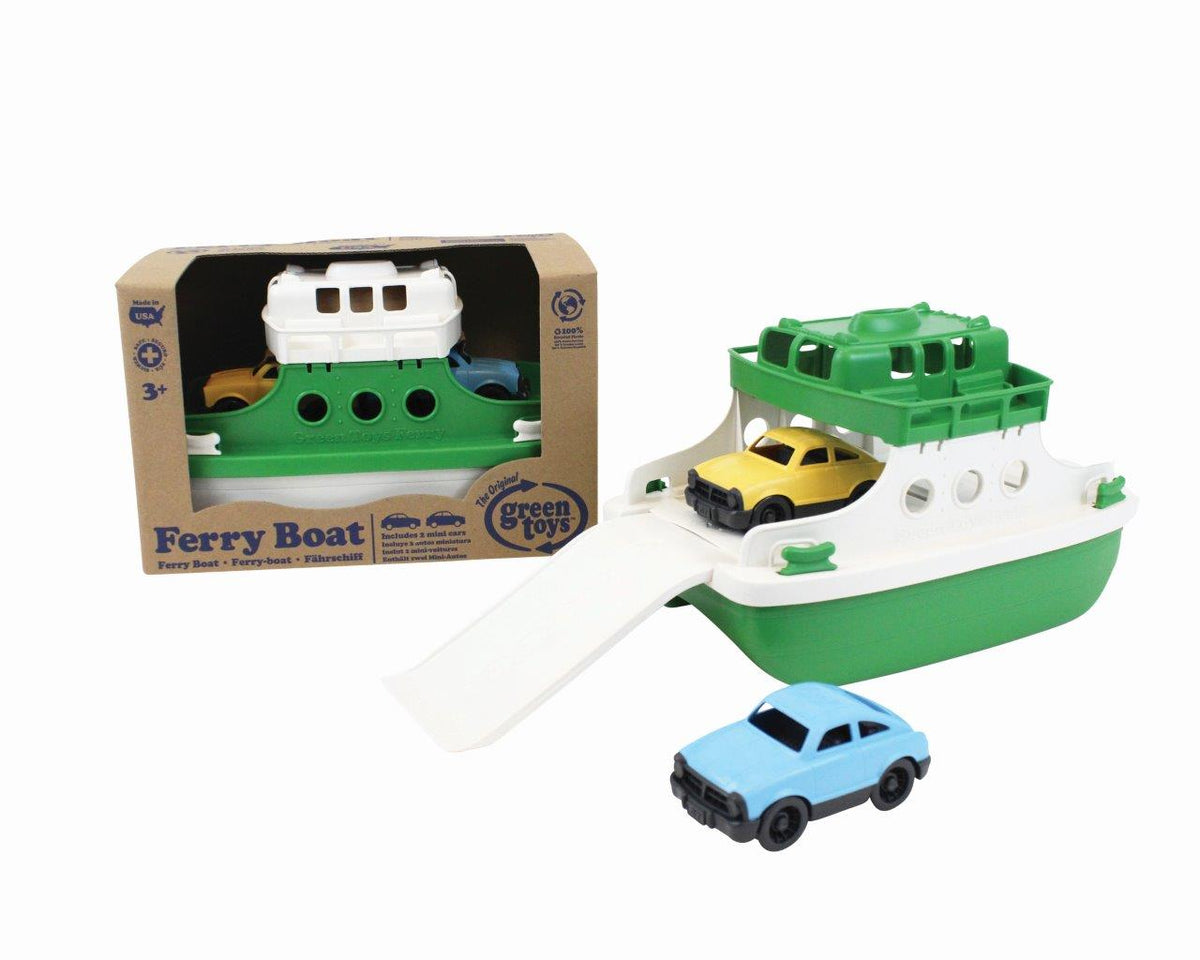 Ferry Boat - Green/White (Green Toys)