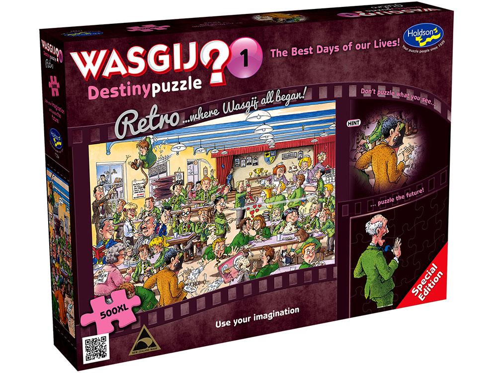 WASGIJ? Destiny #1 (Retro) - The Best Days of our Lives! 500pcXL Puzzle