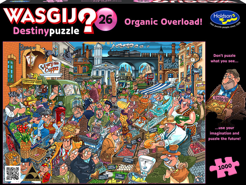 WASGIJ? Destiny #26 - Organic Overload! 1000pc Puzzle