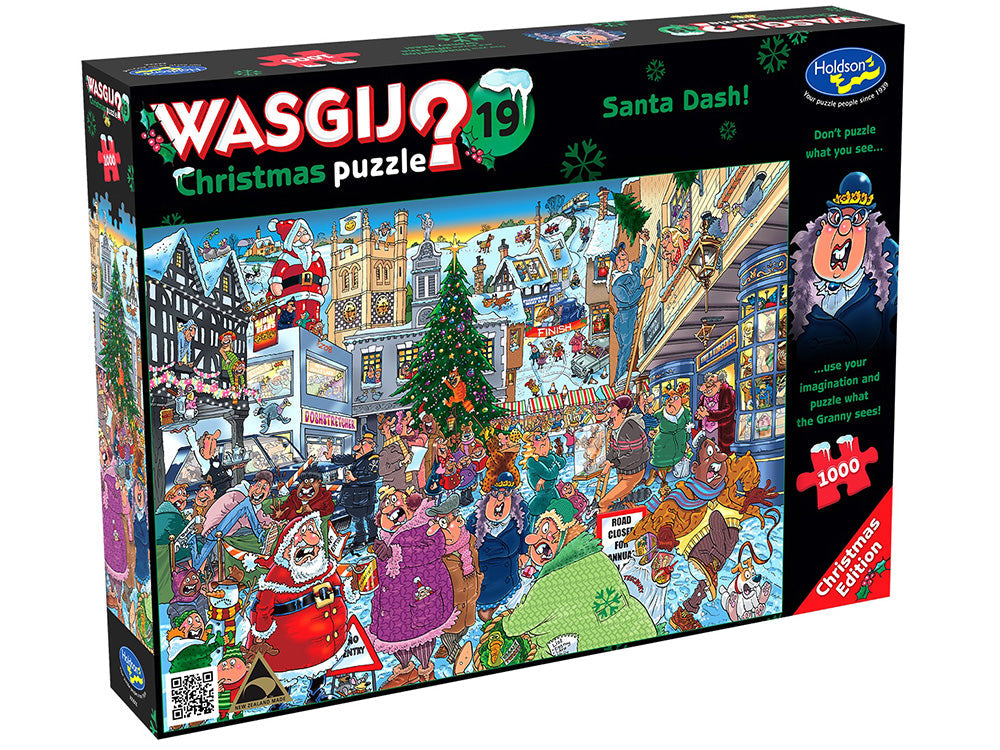 WASGIJ? Christmas #19 - Santa Dash! 1000pc Puzzle