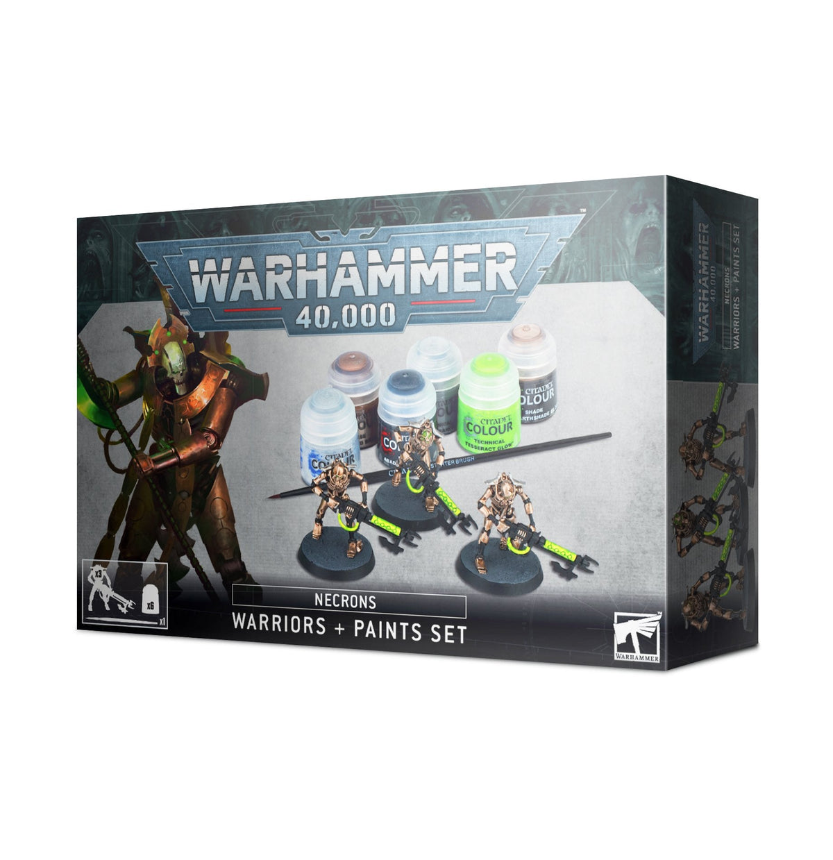 Necrons - Warriors and Paint Set (Warhammer 40000)