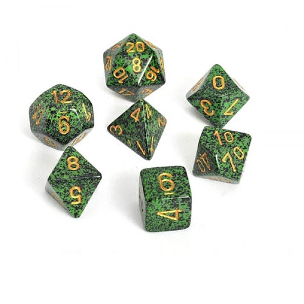 CHX 25335 Speckled Golden Recon (Polyhedral 7-Die Set)