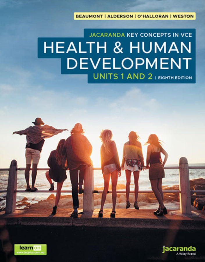 Key Concepts in VCE Health &amp; Human Development Units 1 &amp; 2 (8E) [Jacaranda]