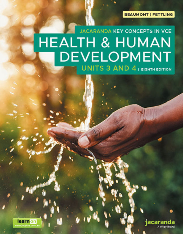 Key Concepts in VCE Health &amp; Human Development Units 3 &amp; 4 (8E) [Jacaranda]