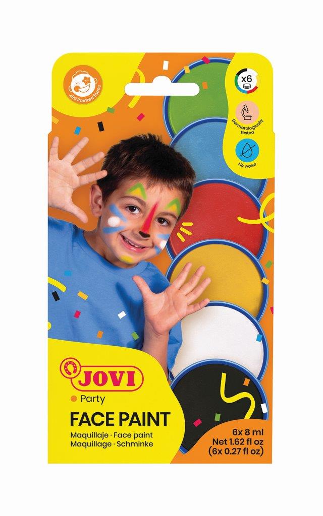 Jovi - Face Paint - 6x8ml Classic