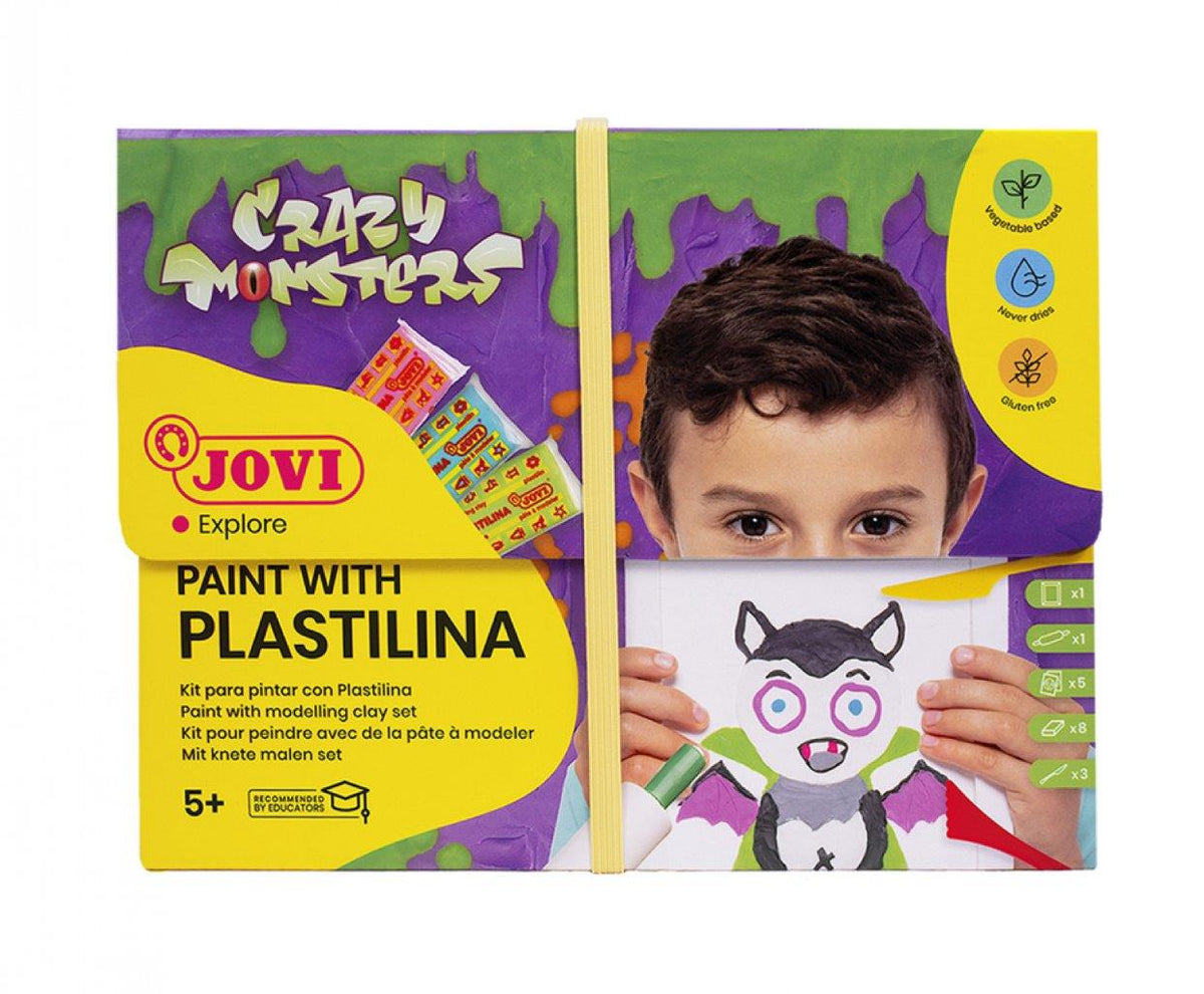 Jovi - Paint with Plastilina - Crazy Monsters