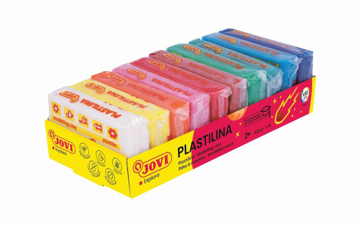 Jovi - Plastilina - 10x50g Tray Classic