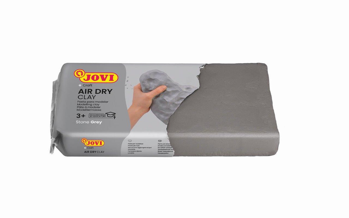 Jovi - Air Dry Clay Bar - 500g Grey