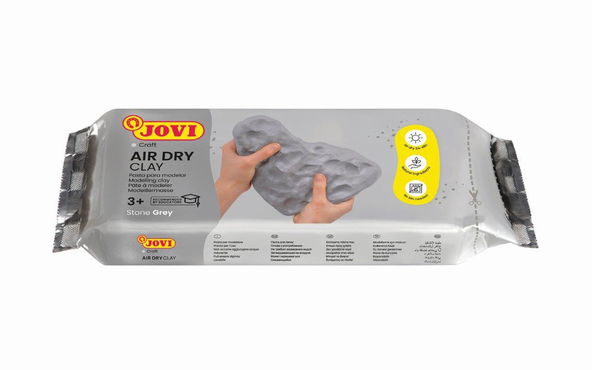 Jovi - Air Dry Clay Bar - 500g Grey