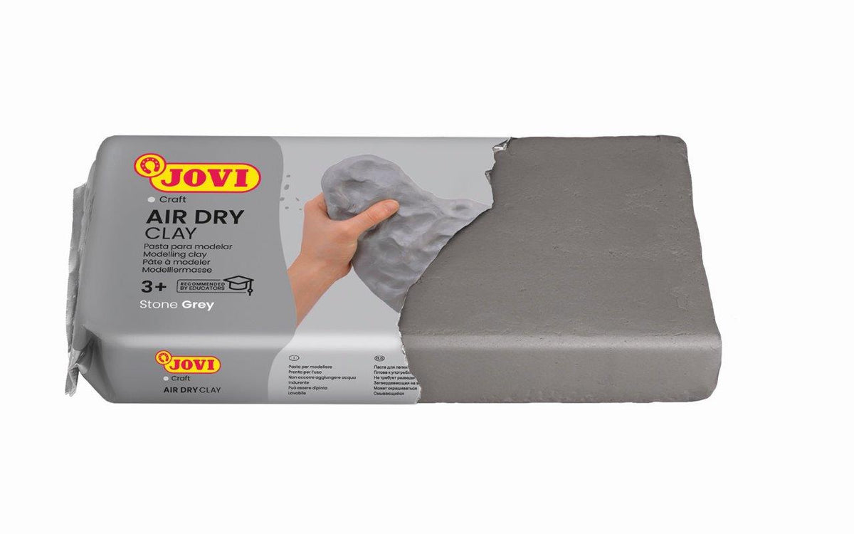 Jovi - Air Dry Clay Bar - 1000g Grey