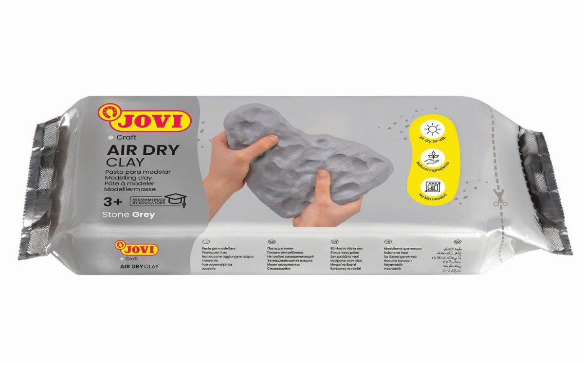 Jovi - Air Dry Clay Bar - 1000g Grey