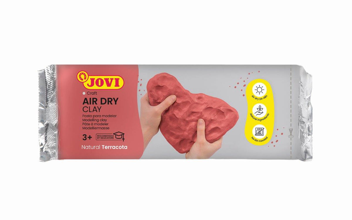 Jovi - Air Dry Clay Bar - 500g Terracotta