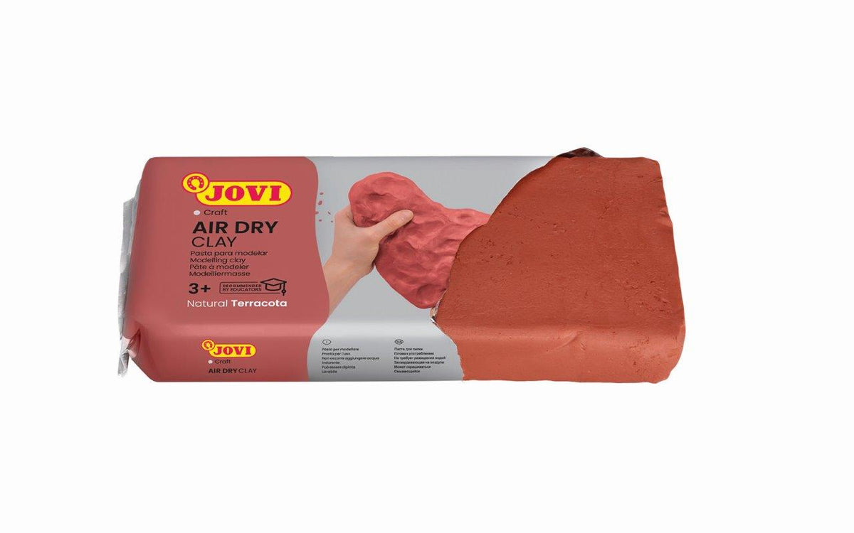 Jovi - Air Dry Clay Bar - 500g Terracotta