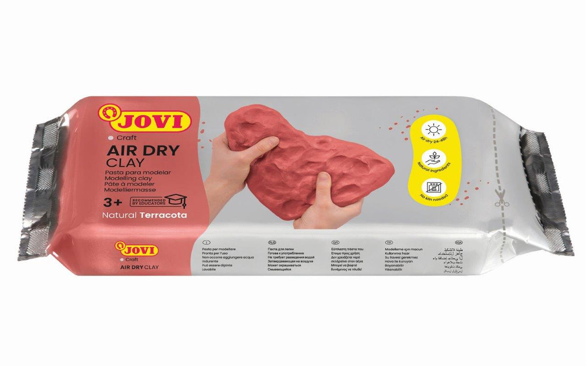 Jovi - Air Dry Clay Bar - 1000g Terracotta