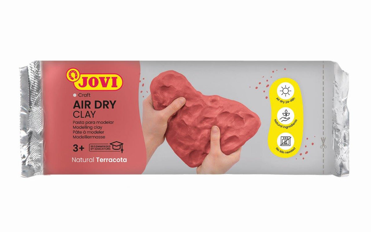 Jovi - Air Dry Clay Bar - 1000g Terracotta