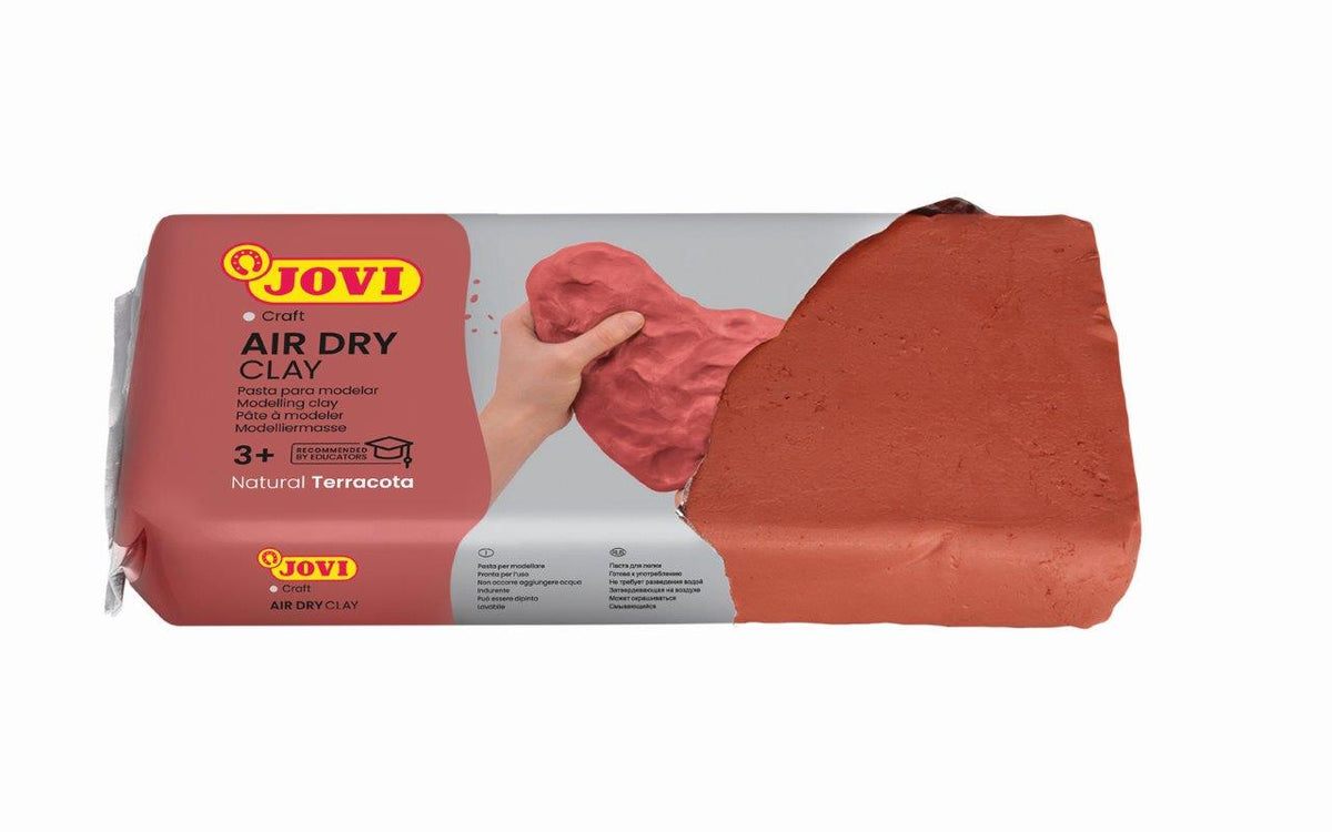 Jovi - Air Dry Clay Bar - 1000g Terracotta