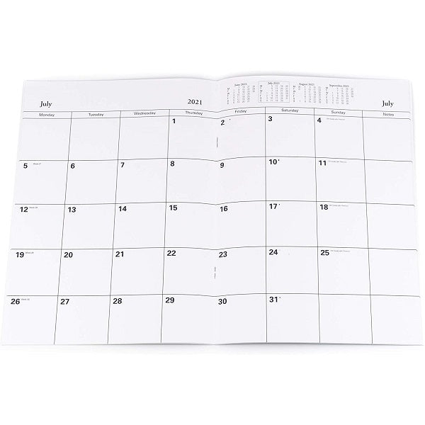 Collins Colplan 2025 Calendar Year - Planner 51 A4 MTV Blue