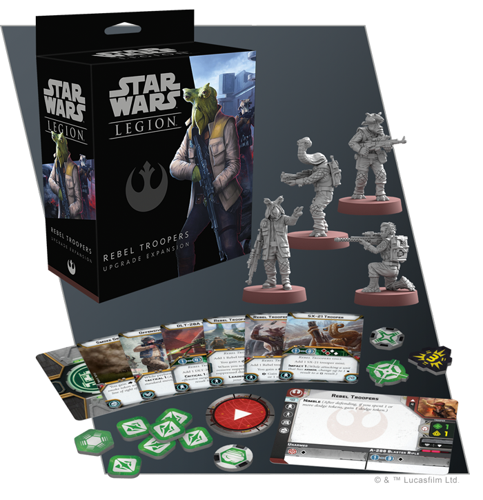 Rebel Troopers Upgrade Expansion (Star Wars Legion)