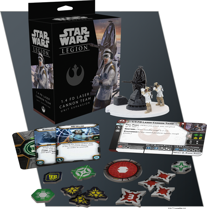 1.4 FD Laser Cannon Team Unit Expansion (Star Wars Legion)